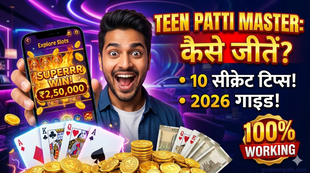 Teen Patti Master में Explore Slots खेलते हुए मेगा विन का स्क्रीनशॉट